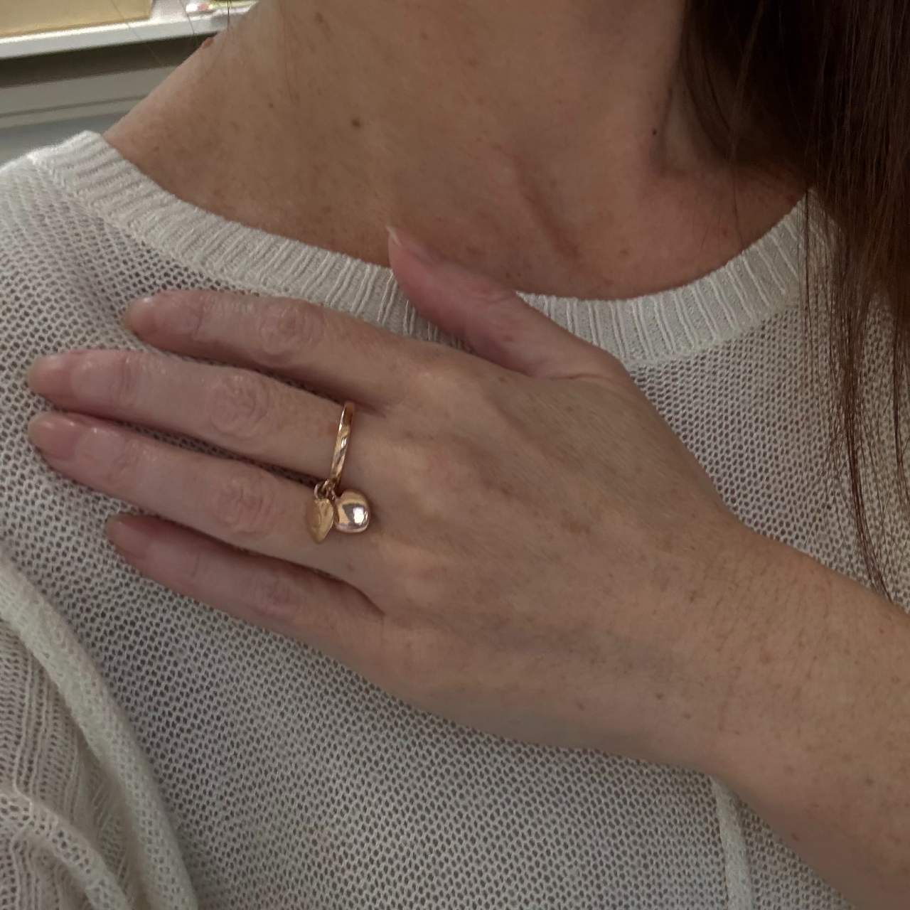 Pomellato DODO リング 10号 9K Dodo Pomellato Pave Heart Charms Ring Rose Gold | eBay